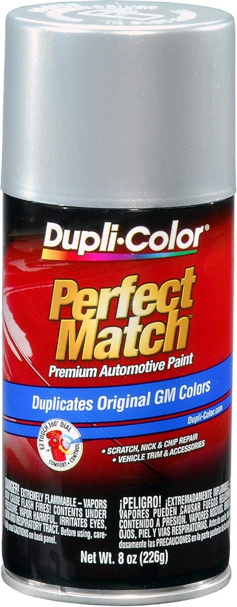 Dupli-Color GM Perfect Match 8 oz Spray Paint Ultra Silver Metallic