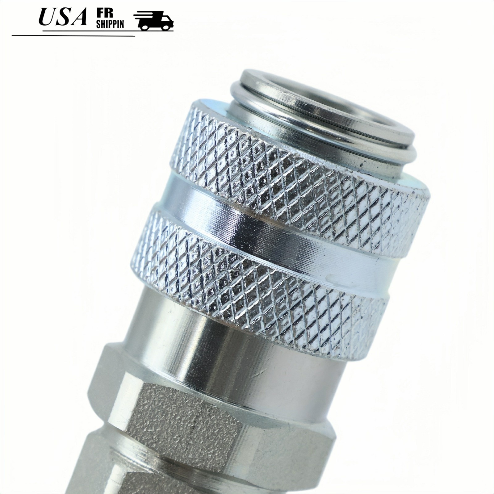 New Silver Heavy Duty Fuel System Coupler Fitting Tool 1PC Fits Cummins Cat