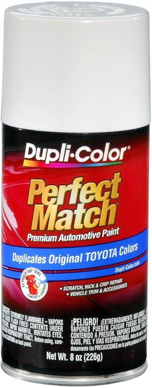 II Toyota Exact-Match Automotive Paint – Aerosol White 8 oz.