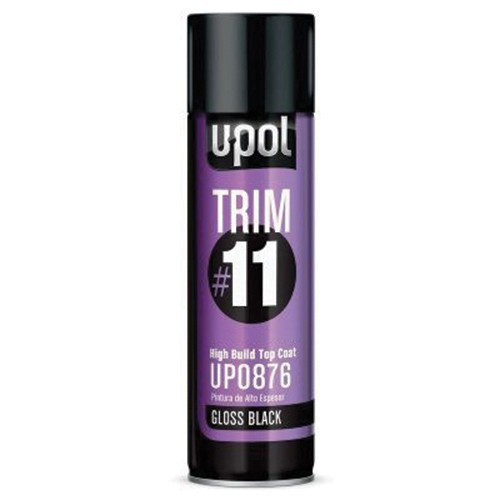 U-POL 880 TRIM #11 Steel Wheels High Build Top Coat Auto Body Aerosol 450 ml