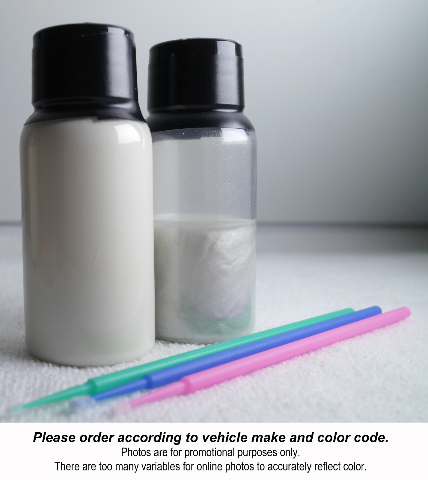 BASF TouchUp Paint Bottle GM Chevy Cadillac White Diamond Pearl Tricoat WA800J