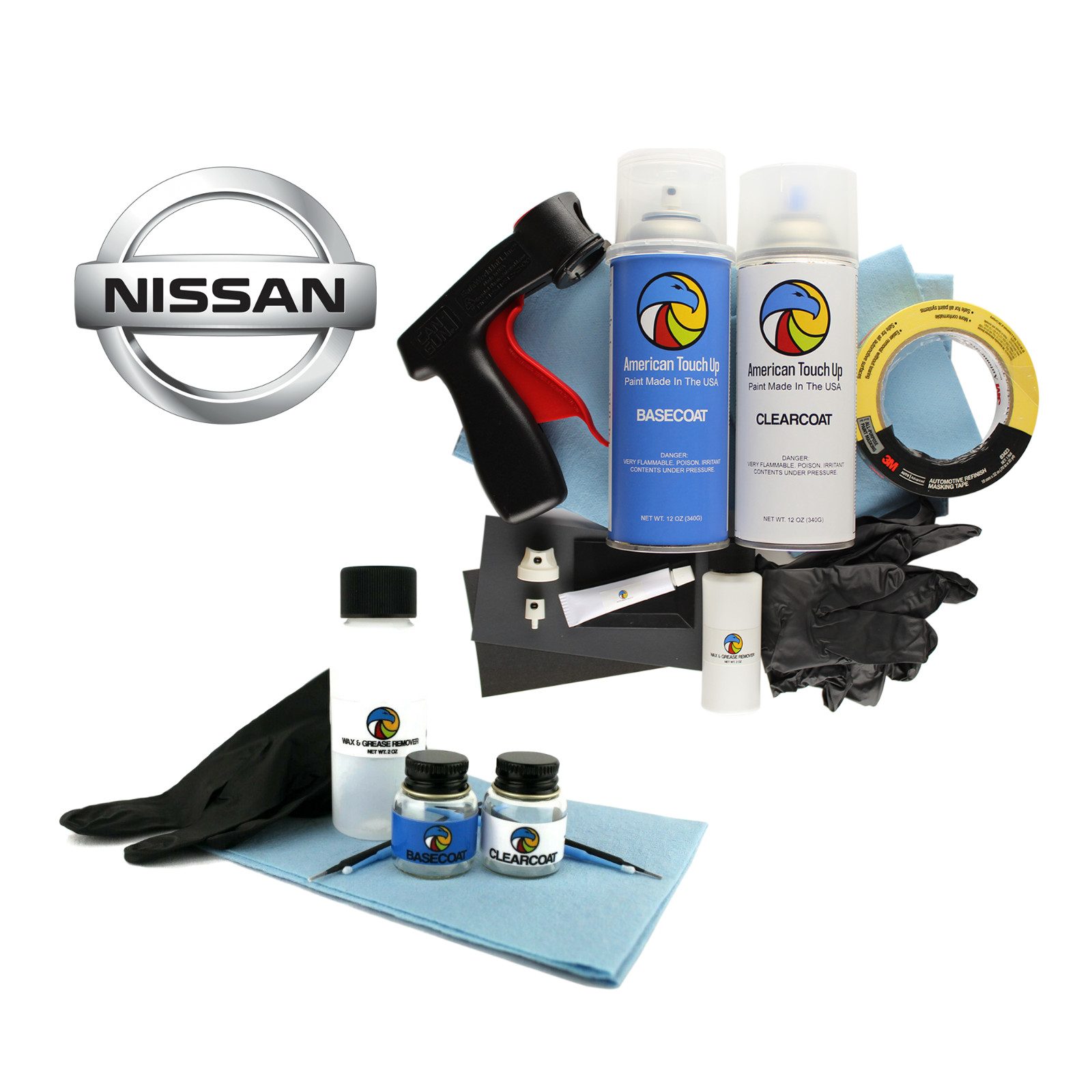NISSAN – Genuine OEM Automotive TouchUp/Spray Paint Kit SELECT YOUR COLOR CODE