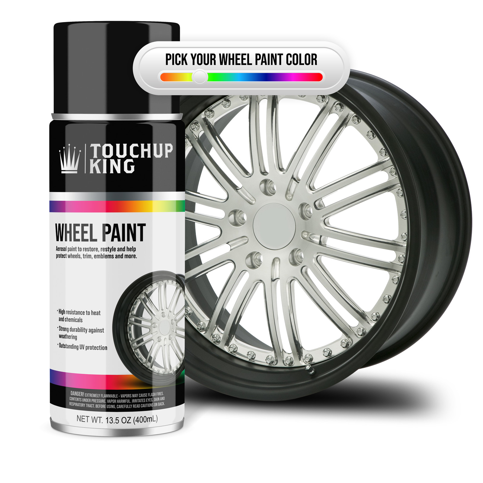 Automotive Wheel Paint For Columbia Rail Medium Green KPG0837
