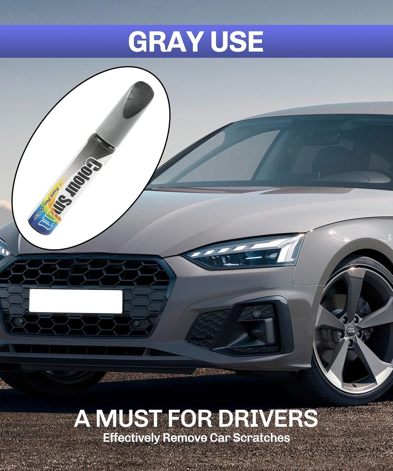 Multicolor Car Touch-Up Paint Pen – Accurate Scratch Repair for Metal Surfaces