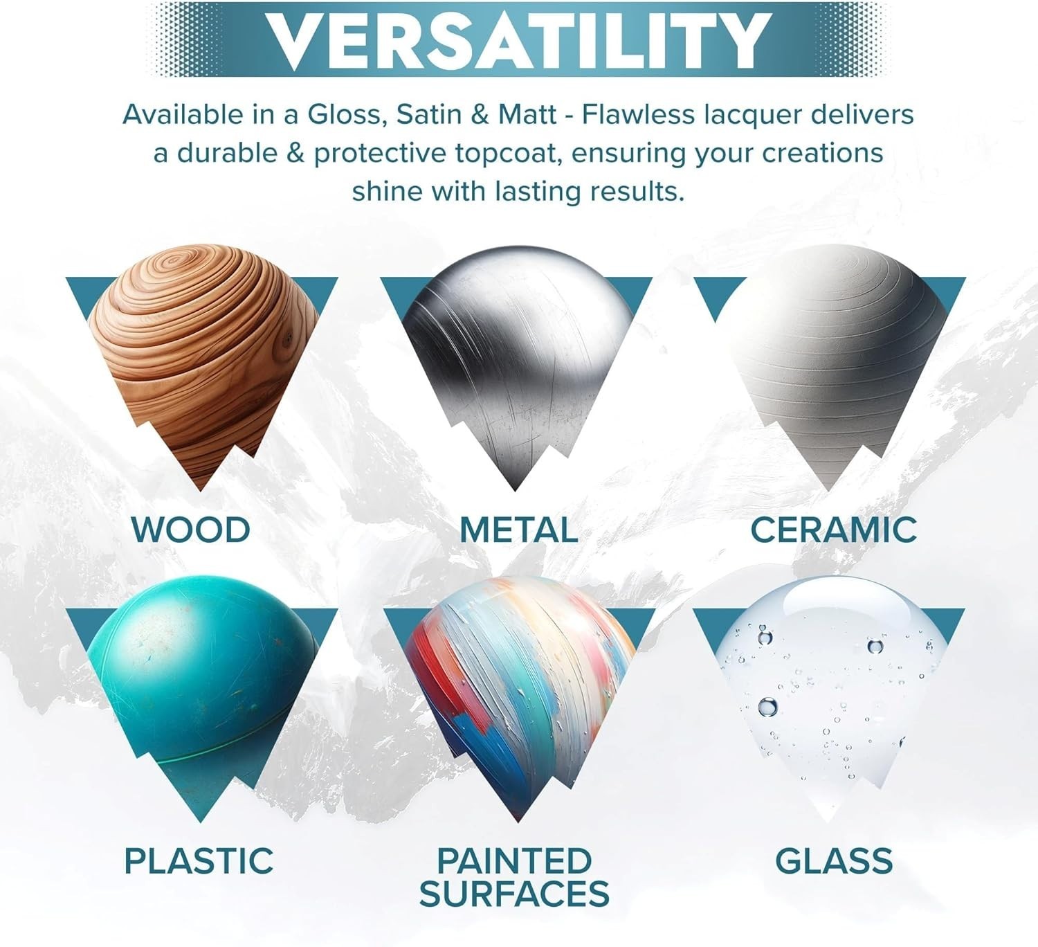 UV Resistant Clear Lacquer Spray – 400ml for Wood, Metal, Plastic & Ceramic