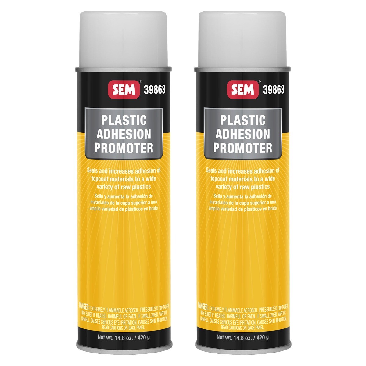 SEM 39863 Plastic Adhesion Promoter Aerosol 14.8 oz. (2 Cans)