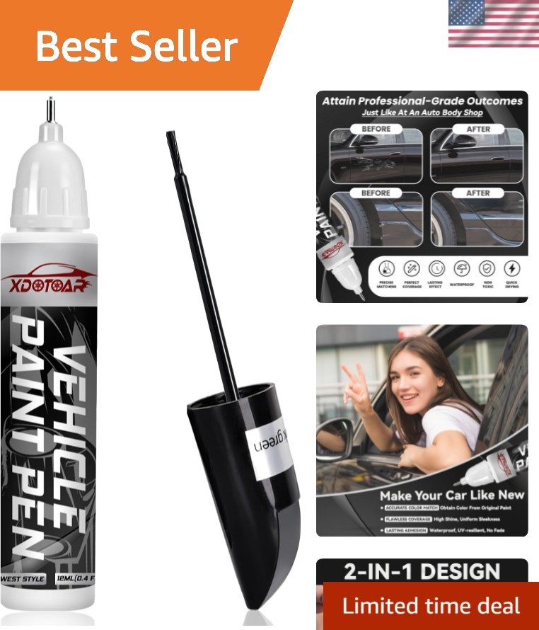 Black Touch Up Paint for Cars, Color Accurate Car Touch Up Paint, Professiona…