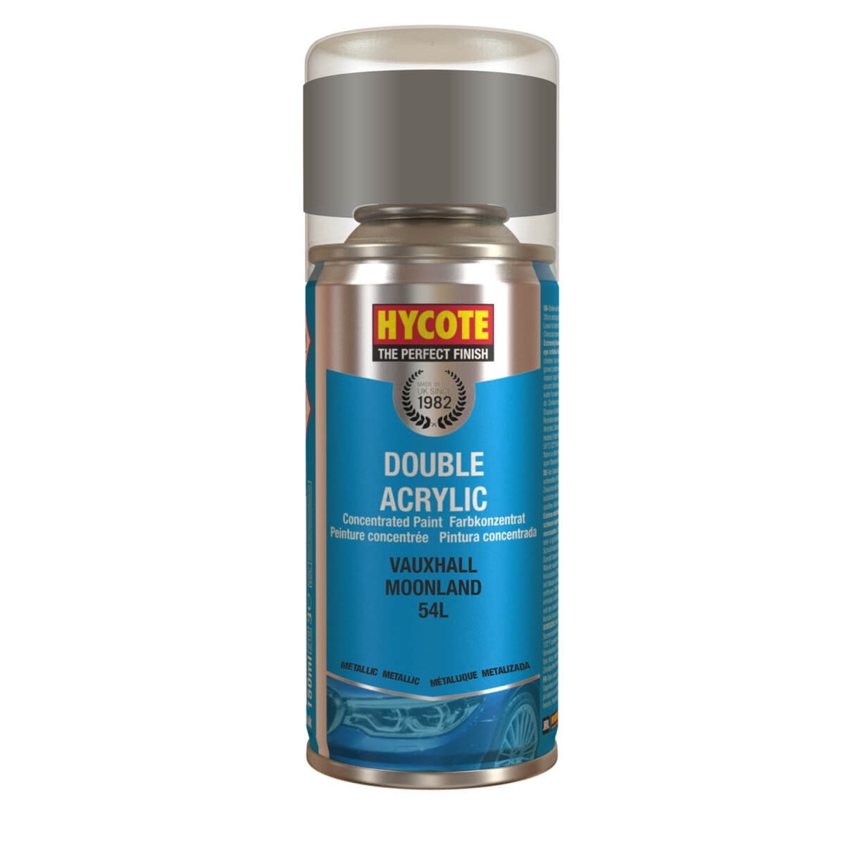 Hycote Vauxhall Moonland Double Acrylic Spray Paint 150ml XDVX709