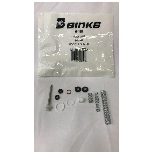 Binks 6-188 Spare Parts Repair Kit for Model 7 Spray Gun