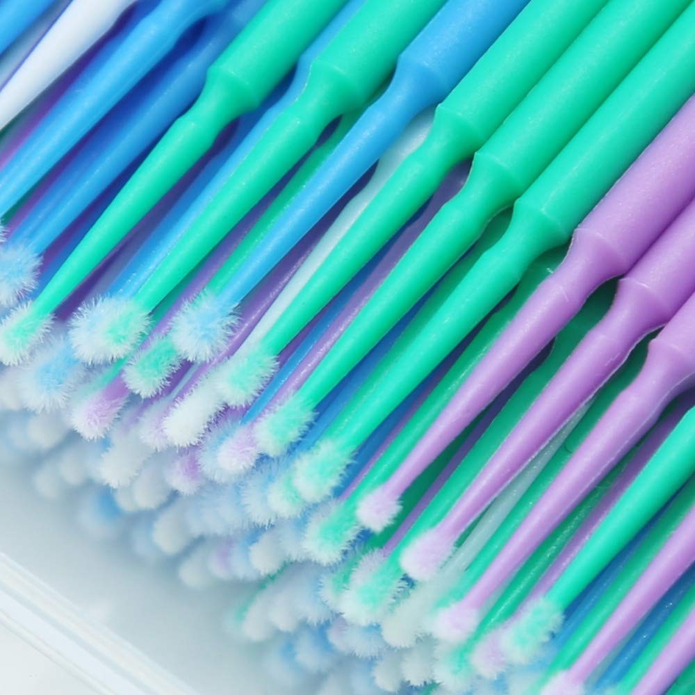Touch Up Paint Brushes for Automotive 1.5, 2.0, 2.5MM, Multicolor