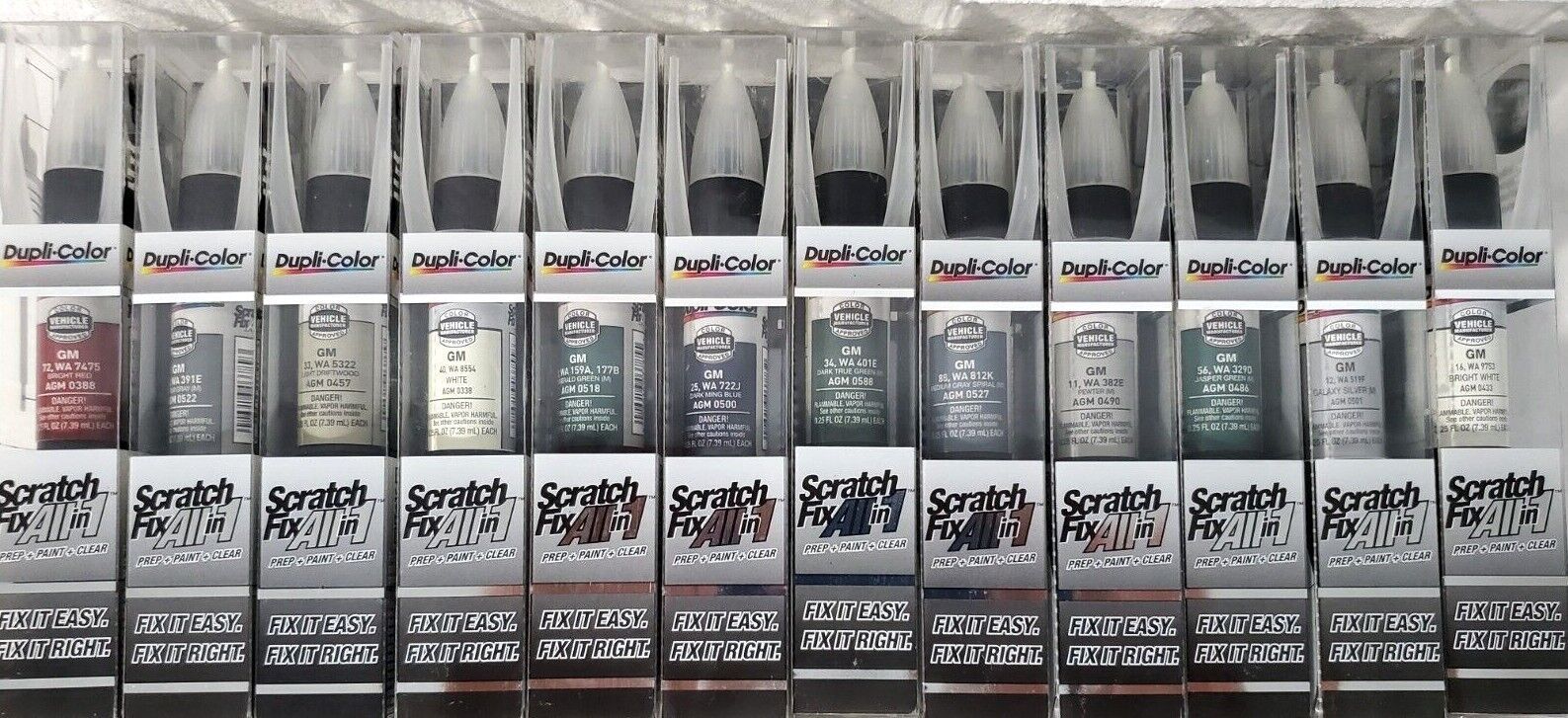 Dupli-Color GM Scratch Fix Touch Up Paint Pen Stick All In 1, Choose Color