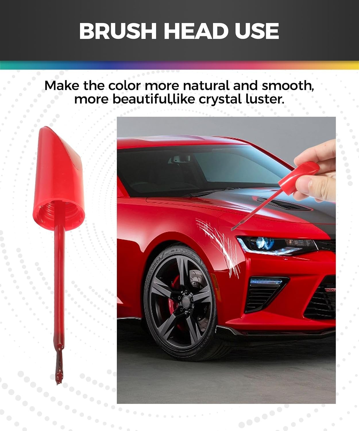 Effortless Car Scratch Repair Touch Up Paint Pen – Rust Resistant Red
