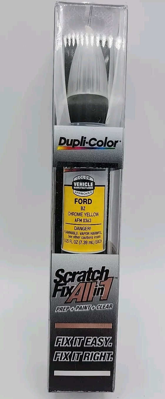 Dupli-Color Ford Chrome Yellow AFM 0363 Paint Stick NEW