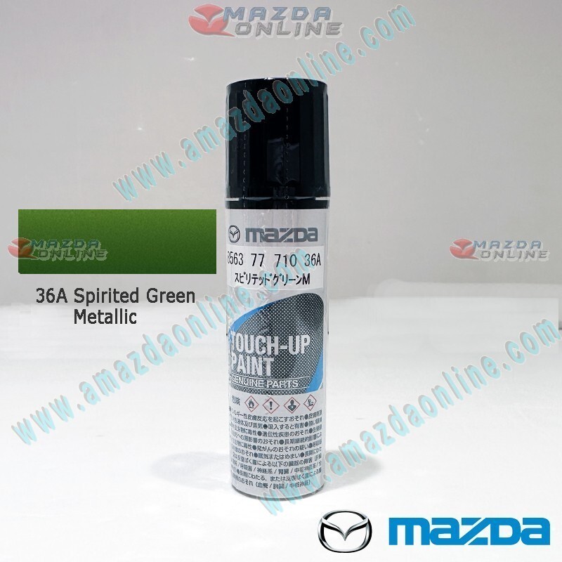 Mazda Japan Original Touch Up Paint 15ml x 1PC – 36A Spirited Green Metallic