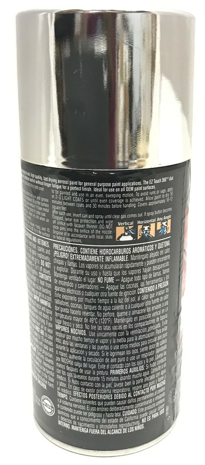 Duplicolor BUN0200-4 PACK Perfect Match Universal Chrome Automotive Paint – 8oz
