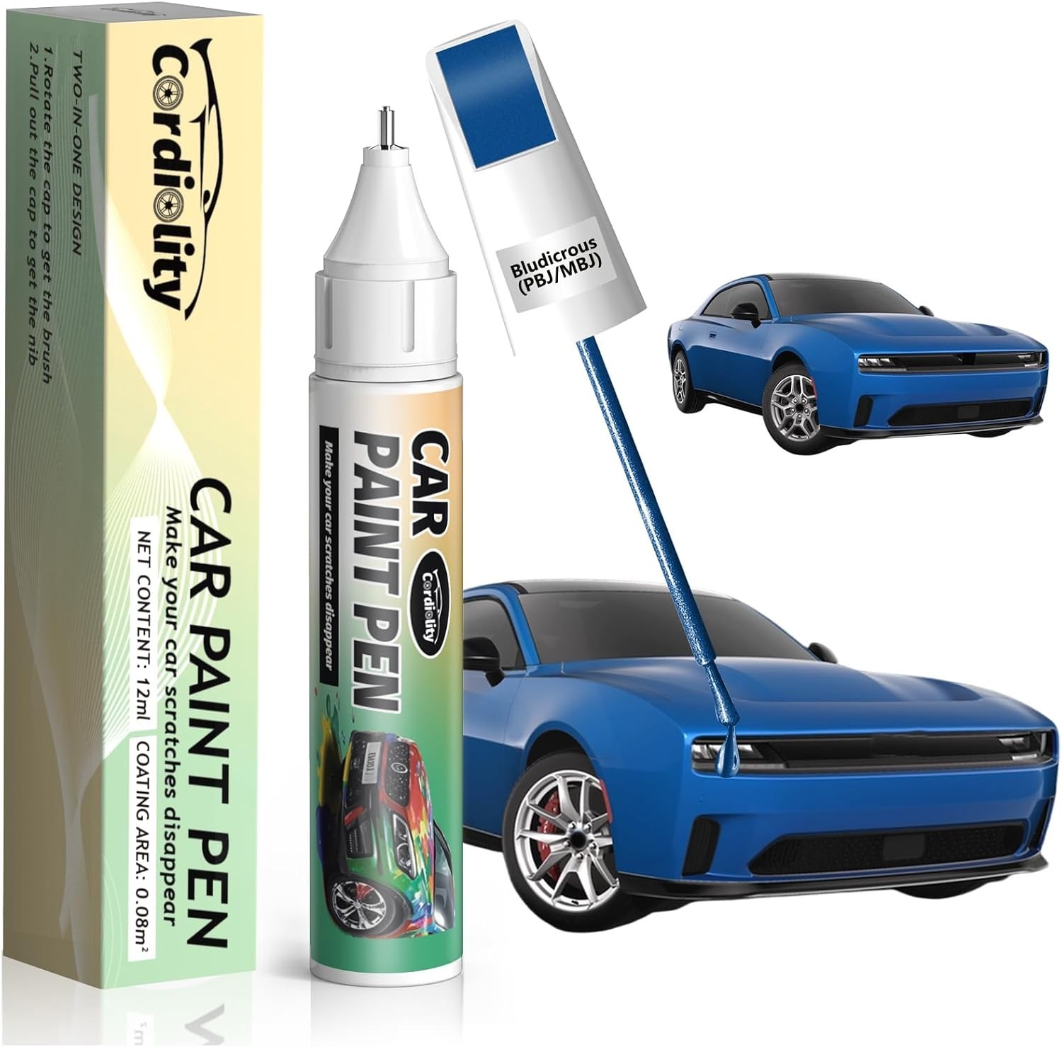 Acrylic Car Scratch Repair Pen for Dodge – Waterproof & Rust-Resistant Fast Fix