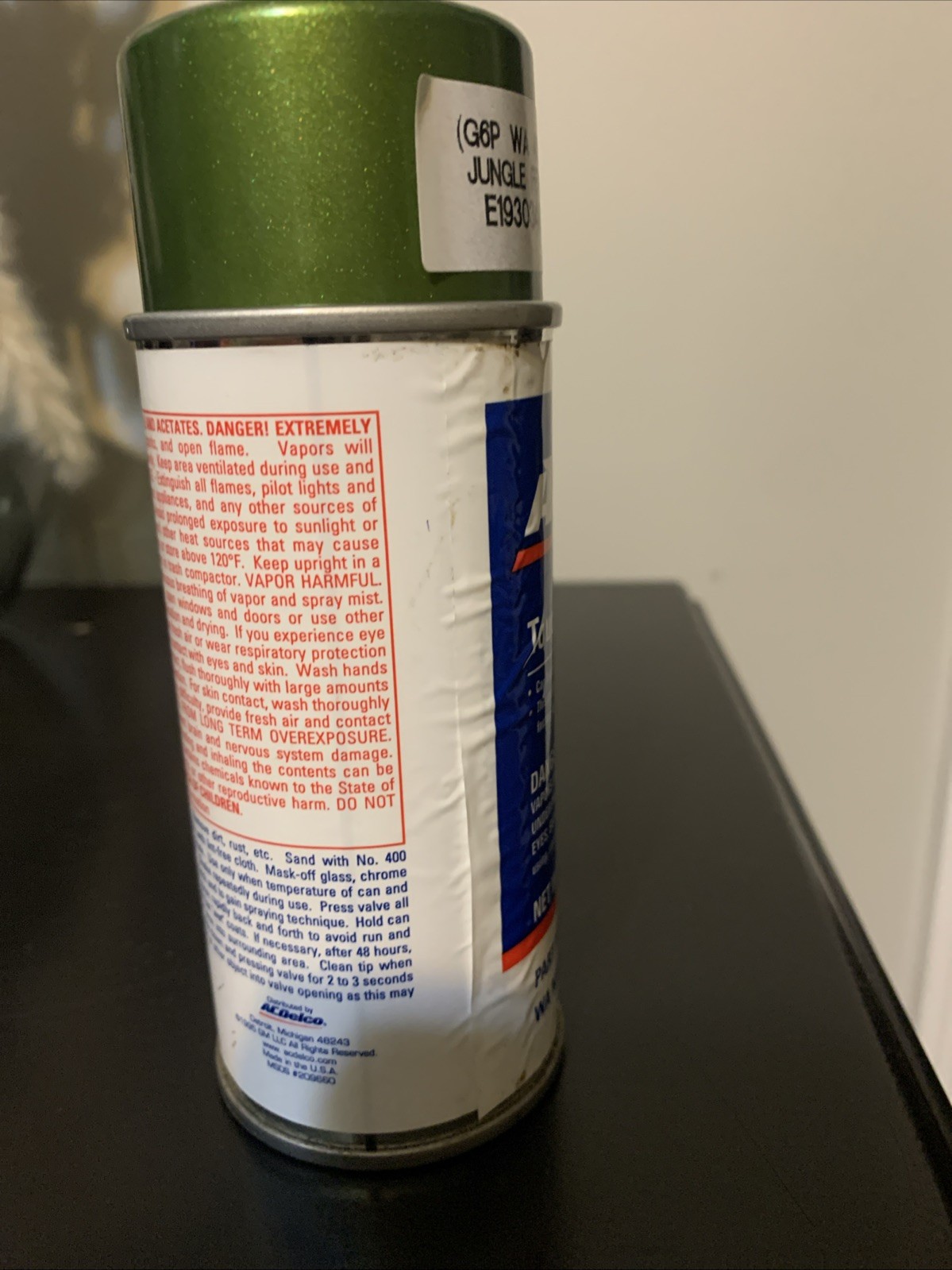 ACDelco GM Touch Up Spray Paint WA423Y G6P Jungle Fever Metallic Green E19303489