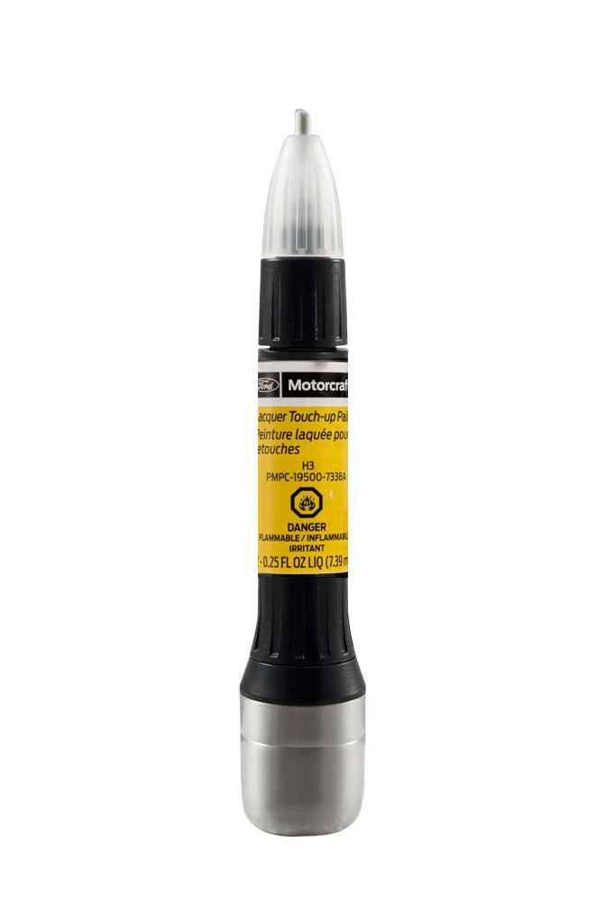 Genuine Ford Motorcraft Touch Up Paint Bottle Triple Yellow H3 & Clear Coat