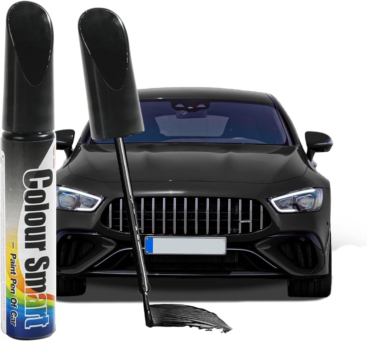 Black Touch Up Paint for Cars Automotive Touch Up Paint Pen 2 In1 White Car USA