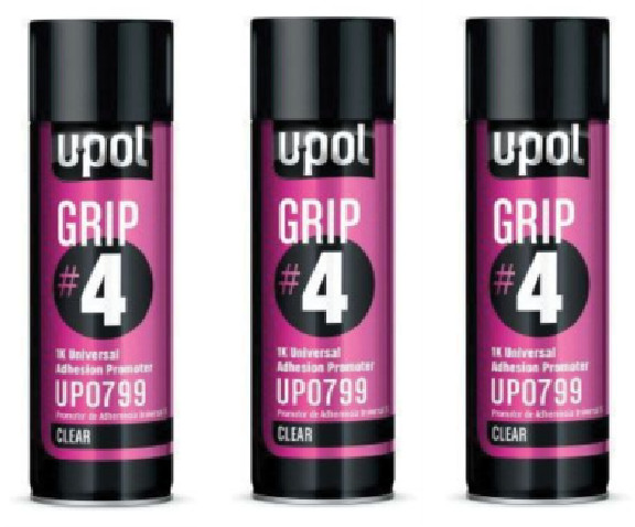 U-POL UP0799 Grip #4 Universal Adhesion Promotor Aerosol 450ML Can UPOL (3/PK)