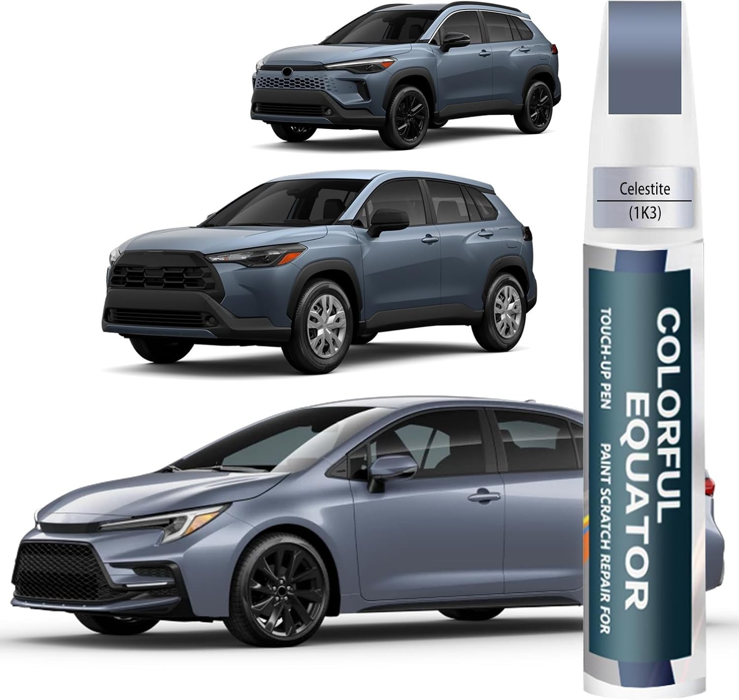 2-in-1 Celestite Touch Up Paint for Toyota – Fast Dry, Scratch & Rust Resistant