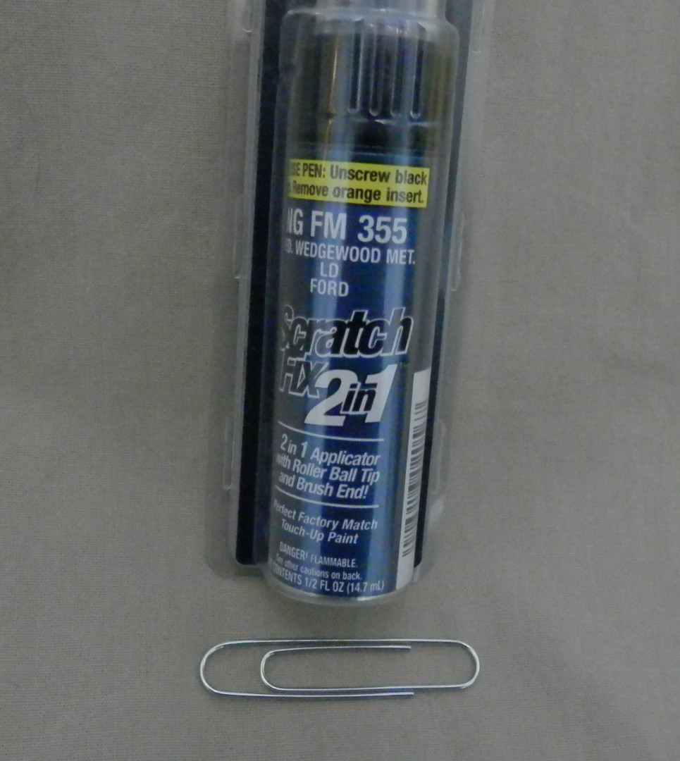 (1) NEW Duplicolor Scratch Fix 2in1 Touch Up Paint NG FM 355 Medium Wedgewood