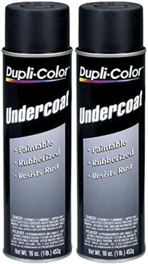 UC101 Paintable Rubberized Undercoat 16 oz – 2 Pack, Rust Resistant & Fast Dry