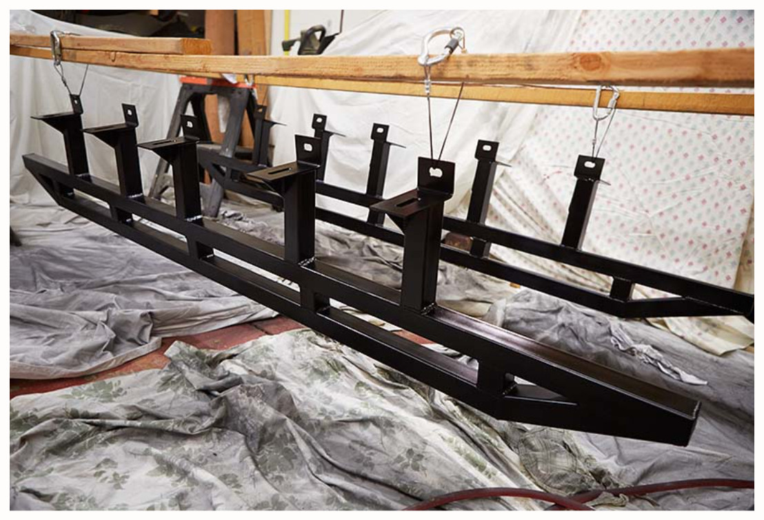 Satin Black Frame Chassis Spray Paint, Hard Surfaces Rust Salt Resistant Coating