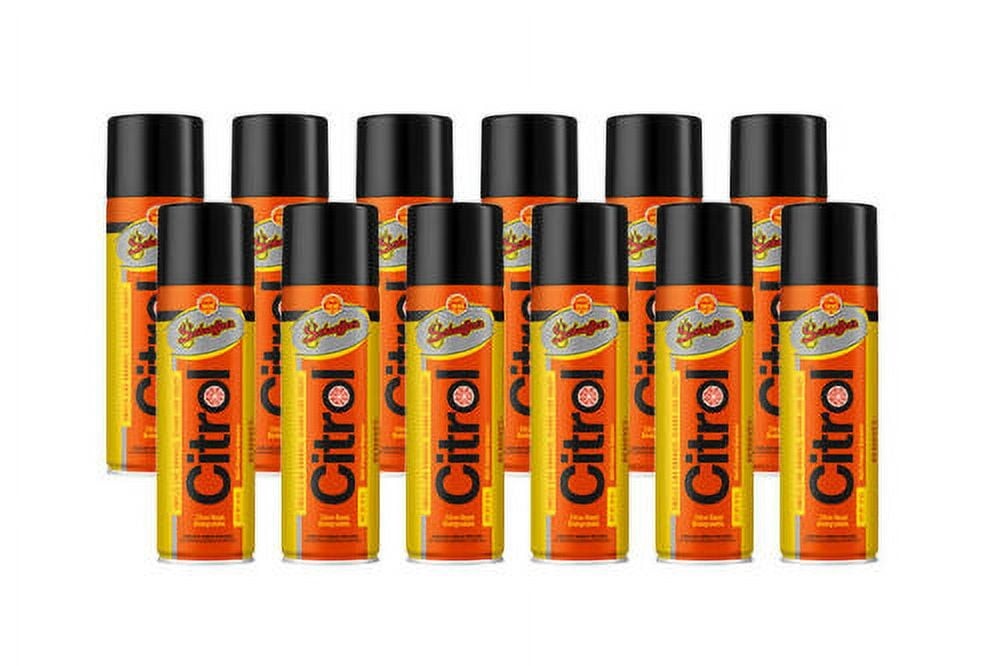 Schaeffer’s Citrol 266 Aerosol Multi-purpose Degreaser/Cleaner Citrus 12 Cans