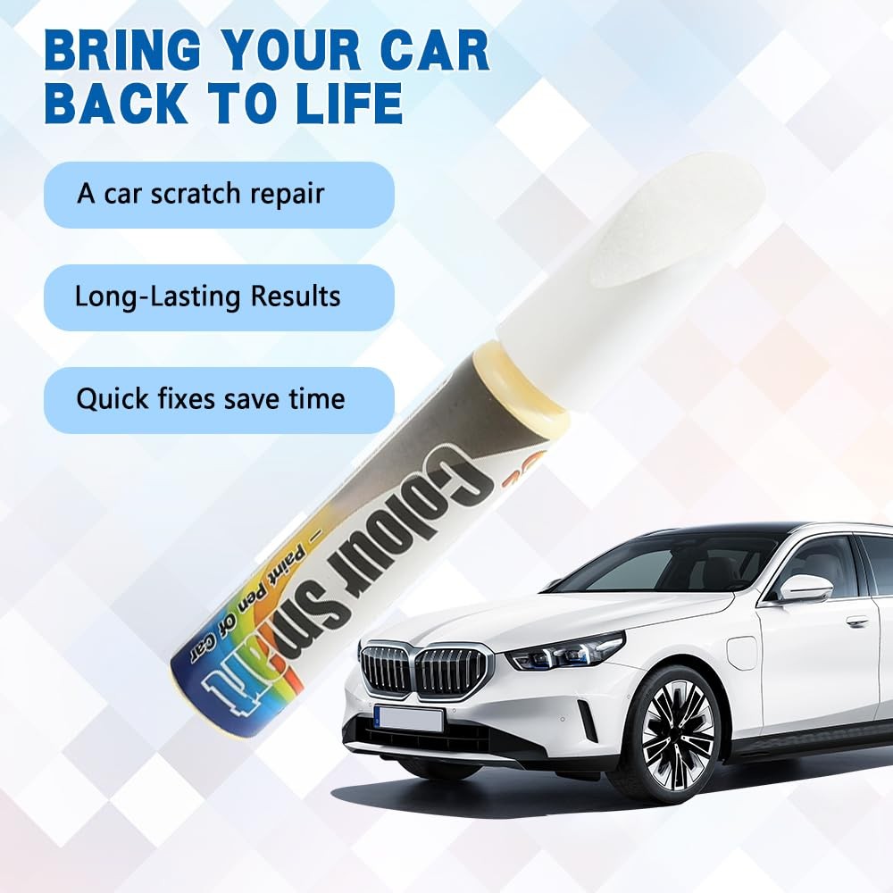 Touch Up Paint Kit For Universal Pearl White Car Scratch Repair Professional