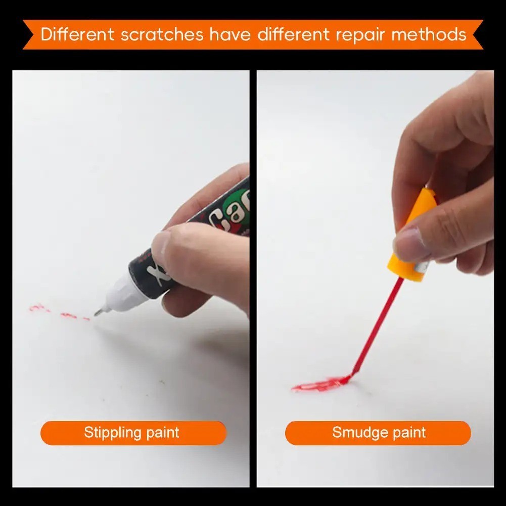 13 Colors – Car Touch Up Paint Pen/Brush Scratch Repair Marker Automotive Paint
