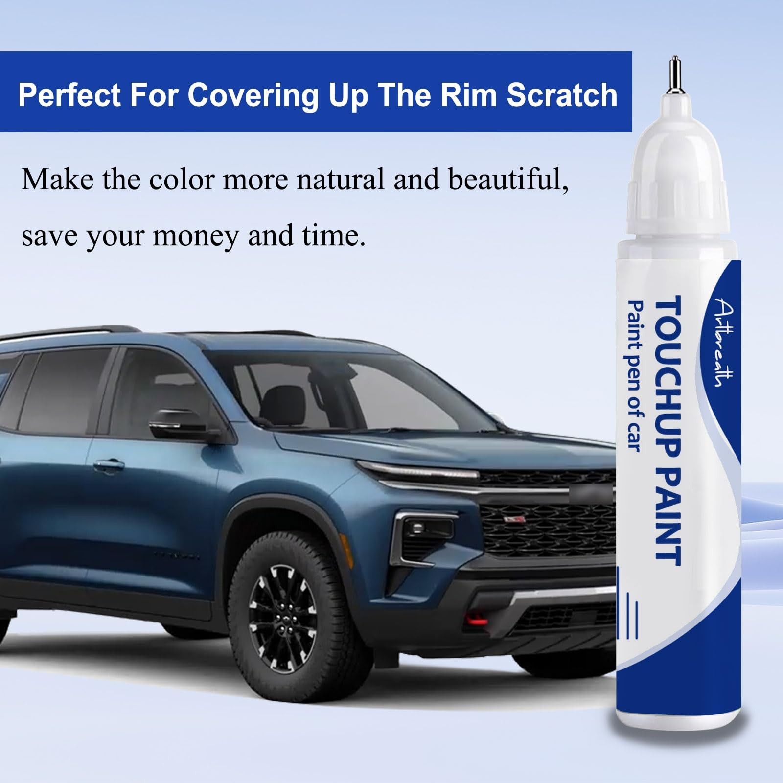 Touch Up Paint Kit For Chevrolet GXP WA136H Lakeshore Blue Metallic Repair