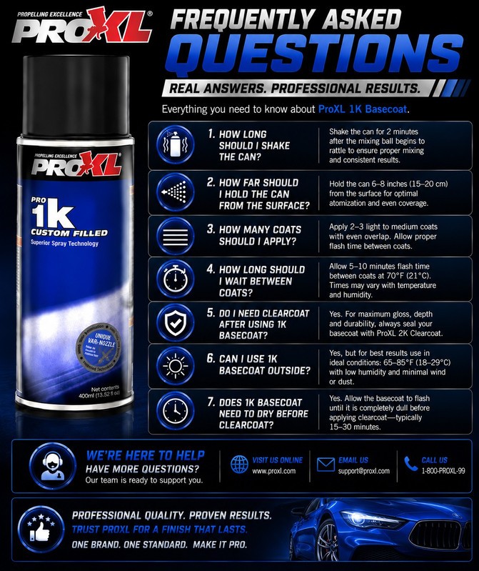 ProXL Basecoat Aerosol for 2022 Mercedes Digital White 144, 9144