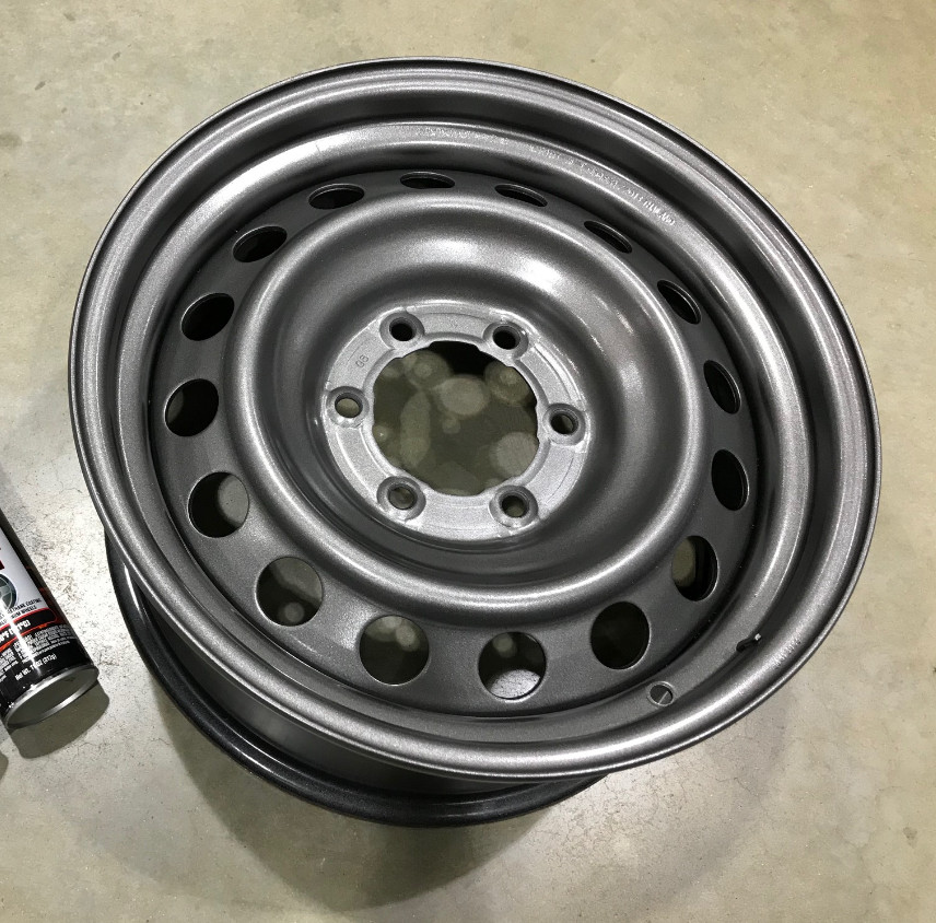 Wheels Graphite Gray Spray Paint Rims Steel Metal Aluminum Plastic Coating 2Cans