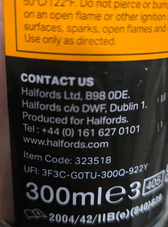 NISSAN GUN METAL GREY METALLIC SPRAY PAINT 300ML HALFORDS X2