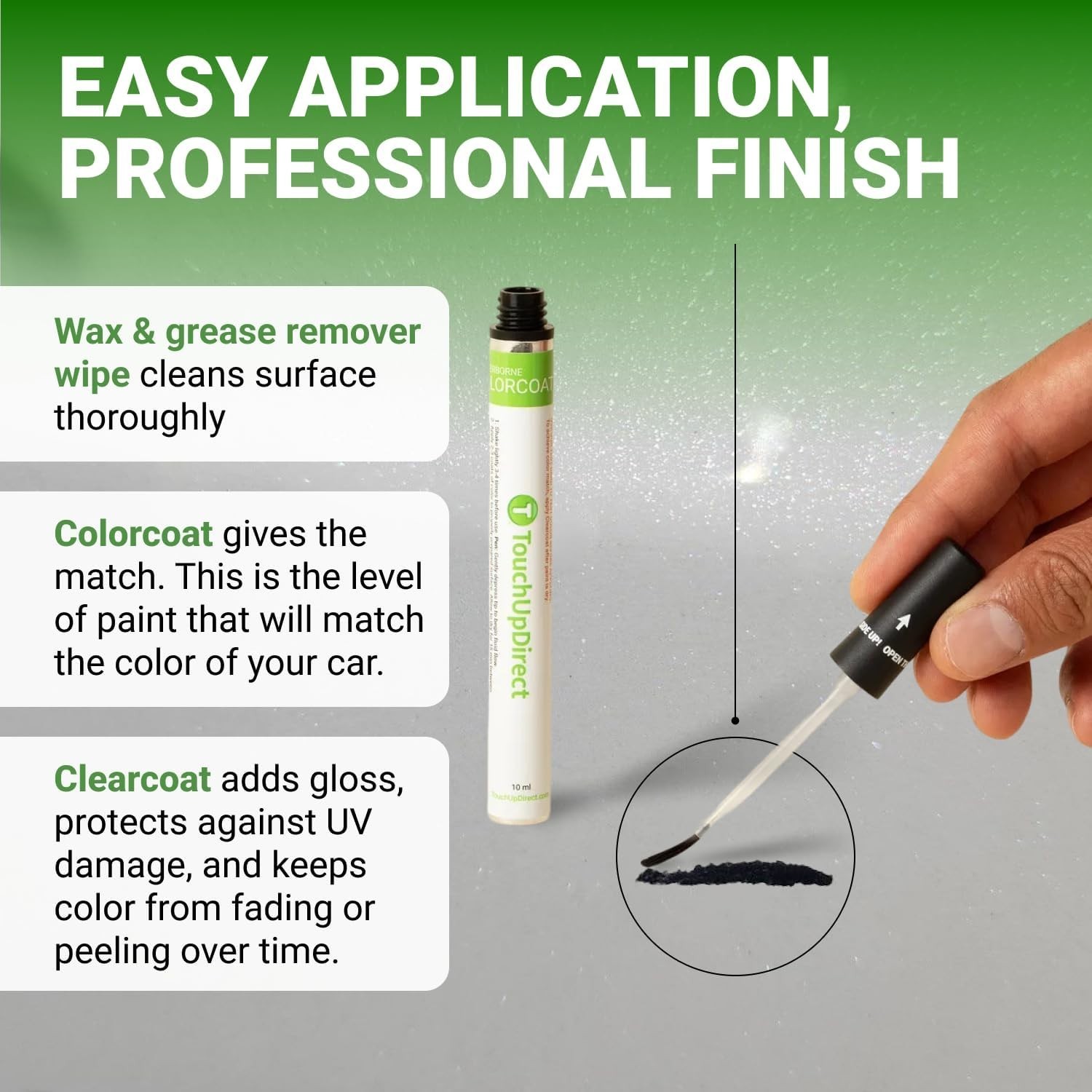 Exact Match Scratch Repair Paint for Mercedes