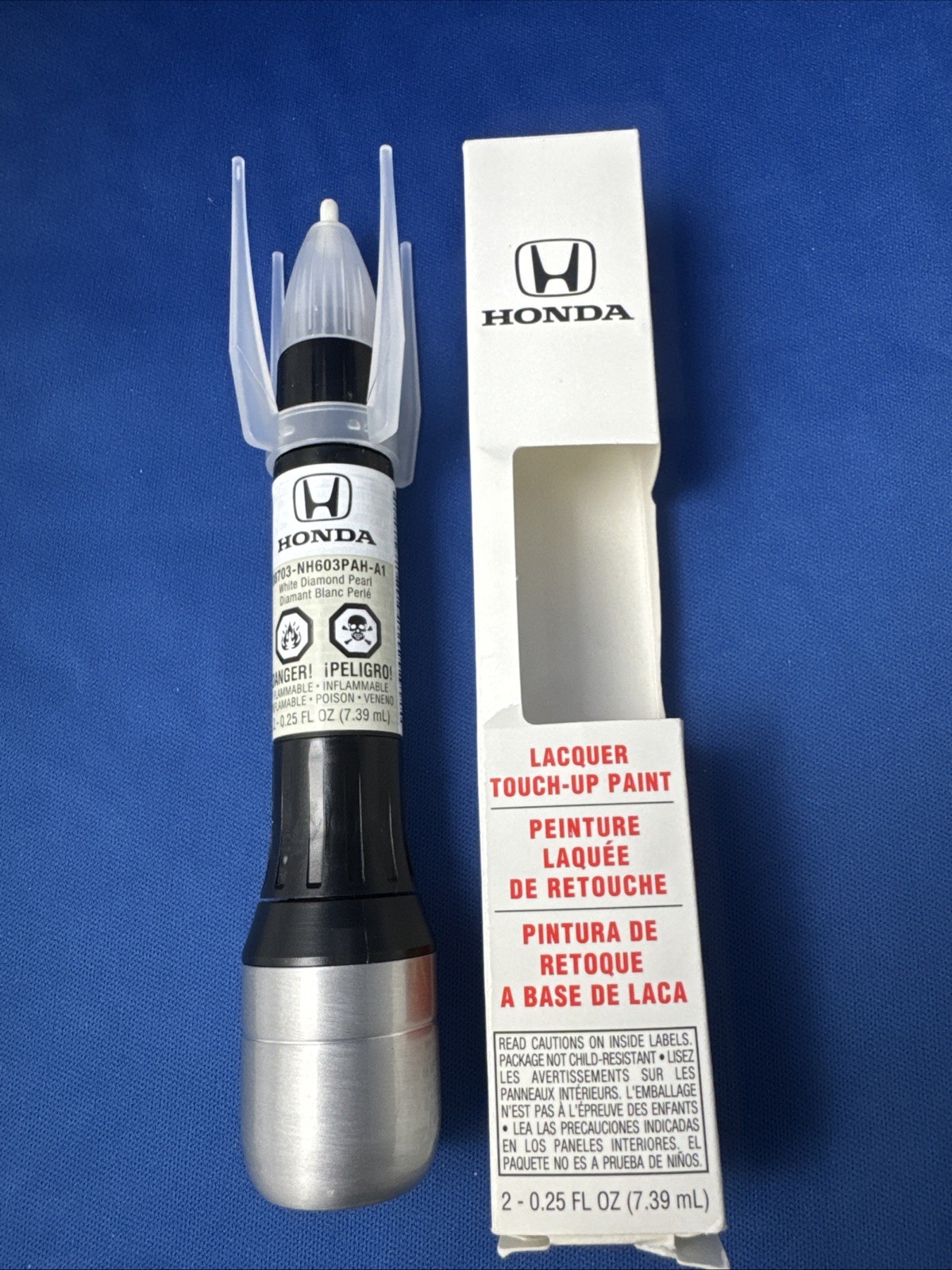 Honda genuine touch-up paint pen White Diamond Pearl (paint code NH603P)