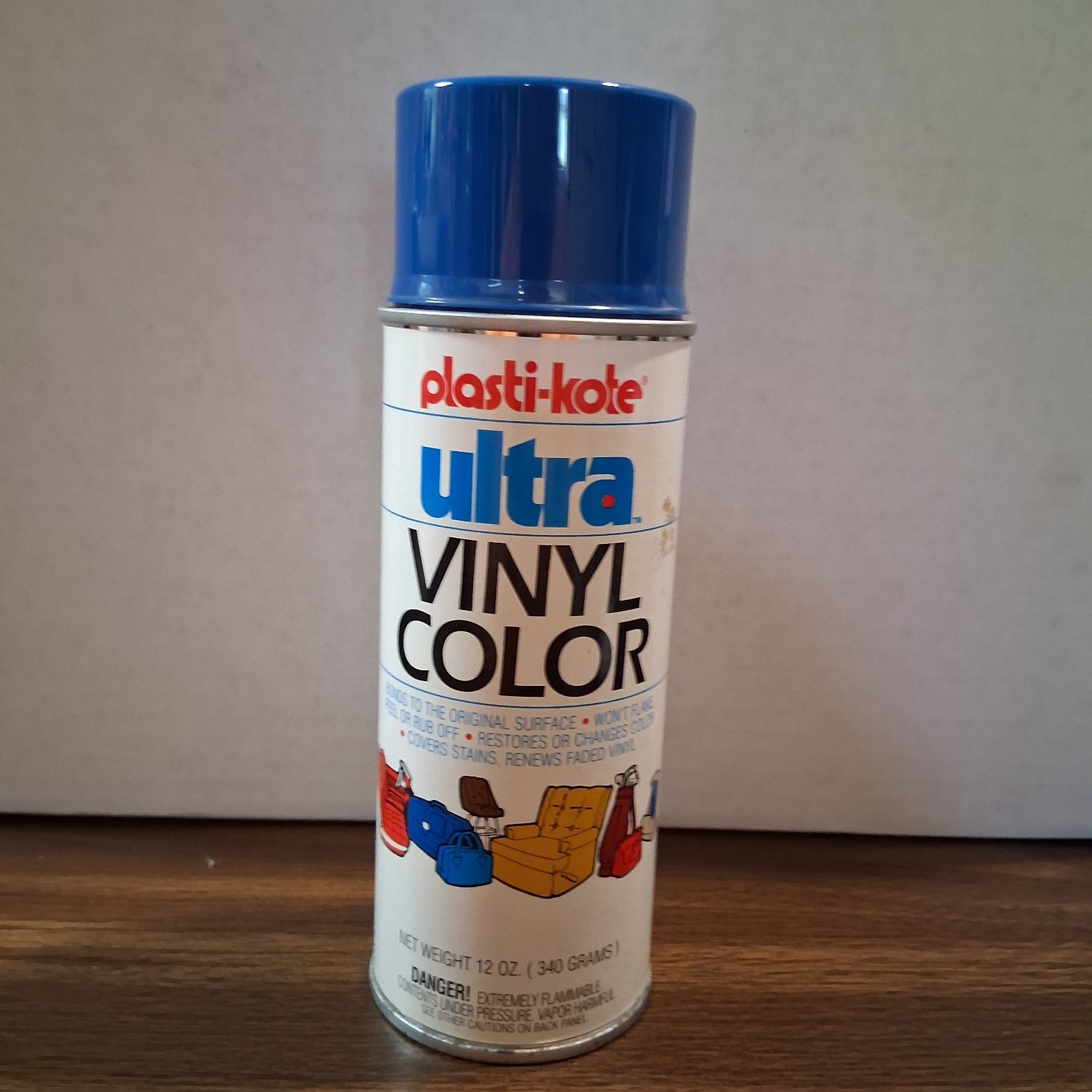 Plasti-kote Ultra Vinyl 413 Dark Blue Spray Can