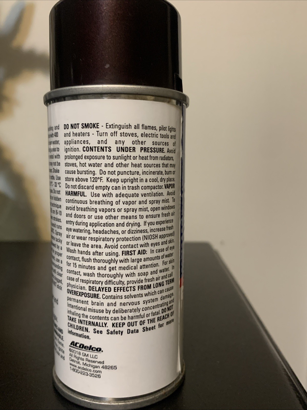 ACDelco GM Touch Up Spray Paint WA326E GLR Rowan Metallic Red 1936946