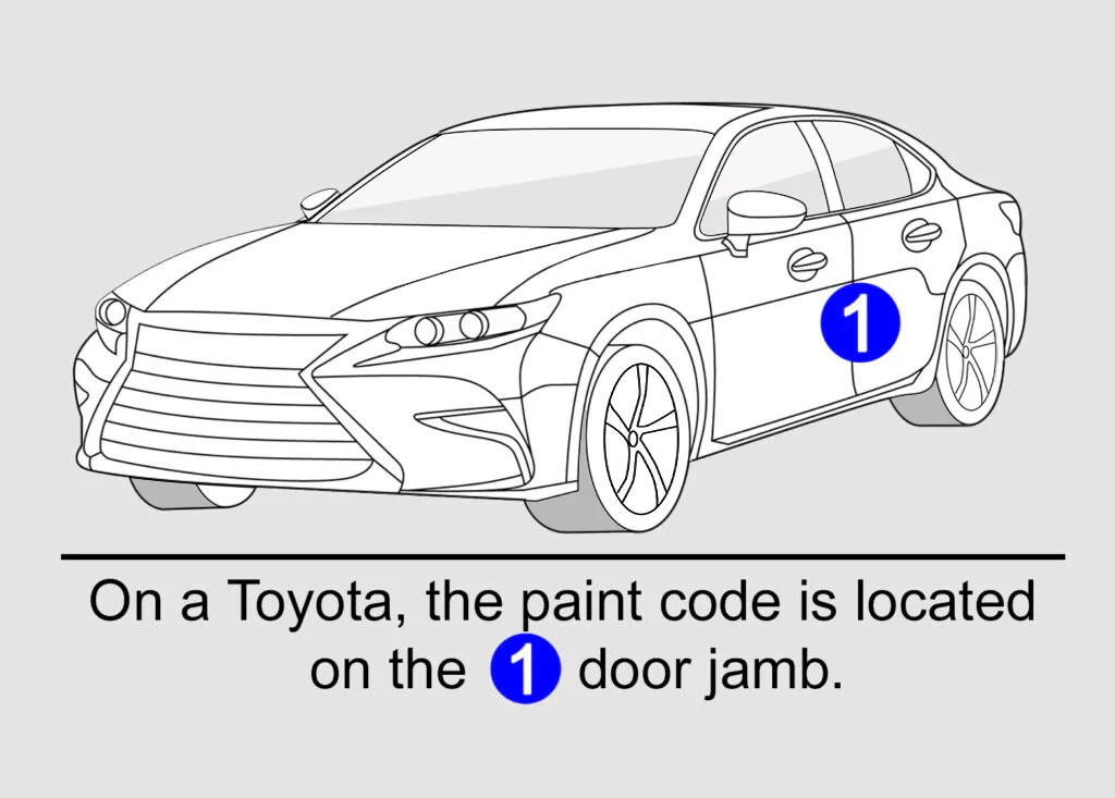 Gloss Single Stage Spray Paint For Toyota Super White 040
