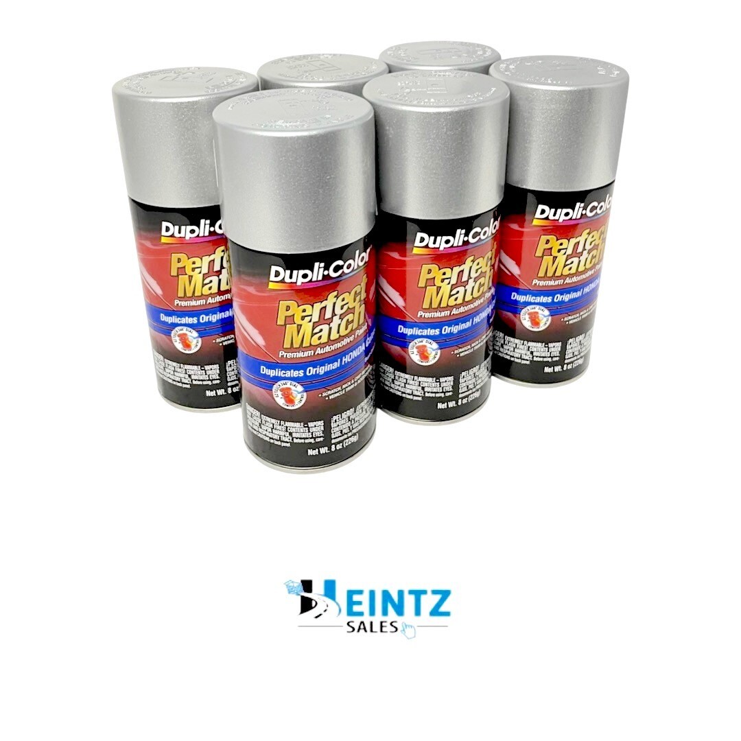 Duplicolor BHA0987 Perfect Match Honda Alabaster Silver Metallic NH700M – 6 PACK