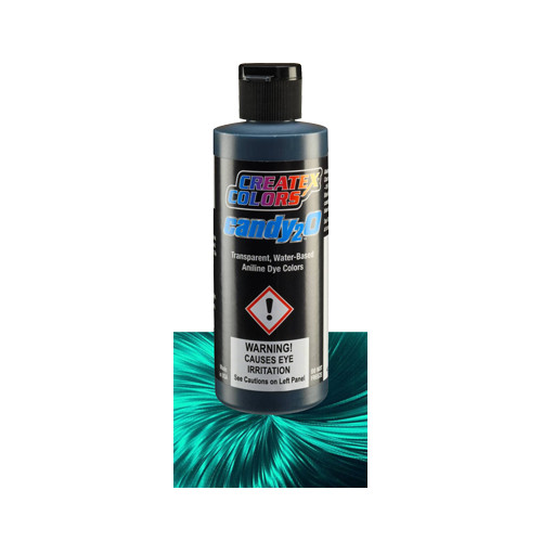 Createx Candy₂O Tealiscious 4oz (120ml) Automotive Airbrush Paint