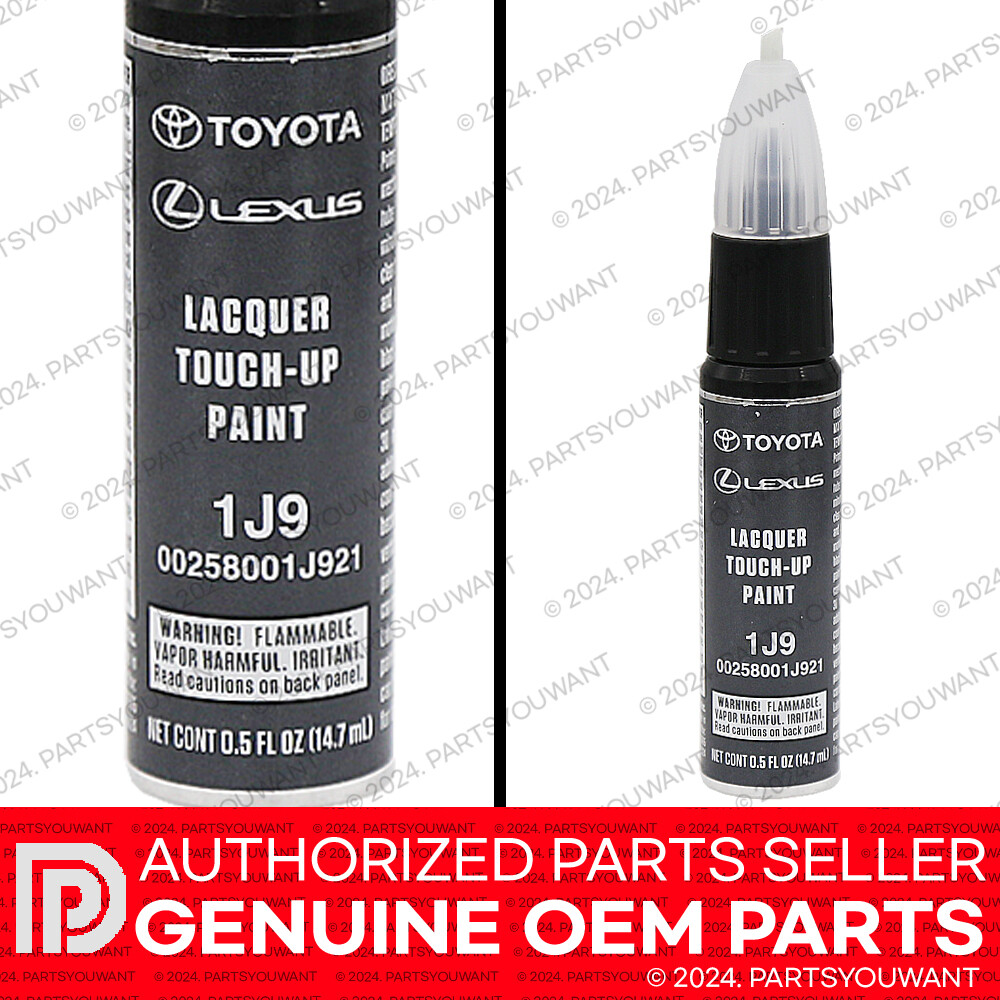 GENUINE Toyota OEM Touch Up Paint 00258-001J9-21 – Celestial Silver Metallic 1J9