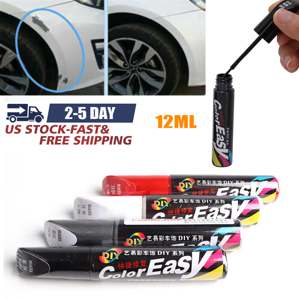 For Car Color Fix Pen Auto Paint Repair Brush Touch Up Scratch Remover DIY Tool