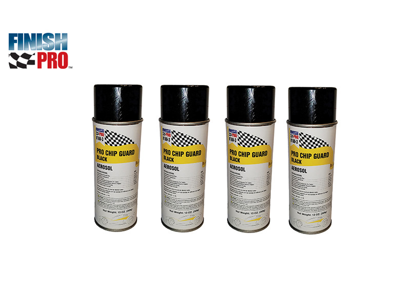 Paint Rocker Panel Coating Flat Black Chip Guard Aerosol 15 oz.