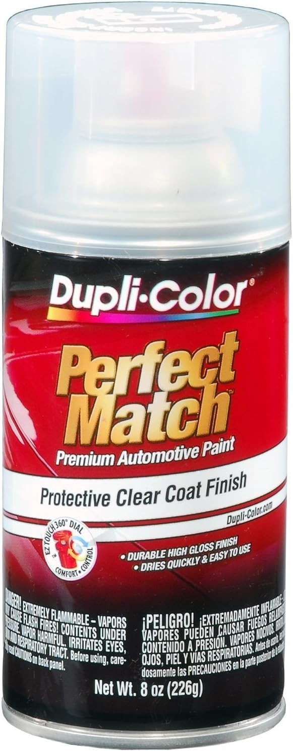 Clear Coat for Metal & Plastic – 8 oz Aerosol for Perfect Touch-Ups