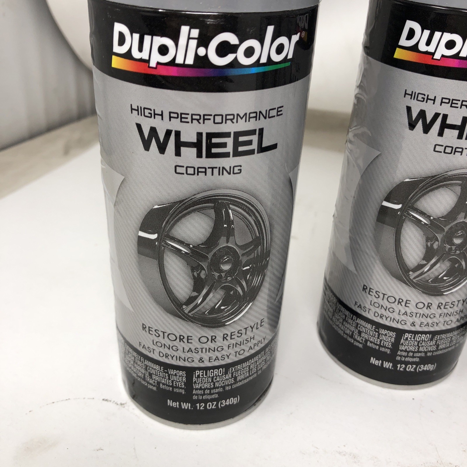 Duplicolor HWP101-6 Pack High Performance Wheel Coating Silver color – 12 oz