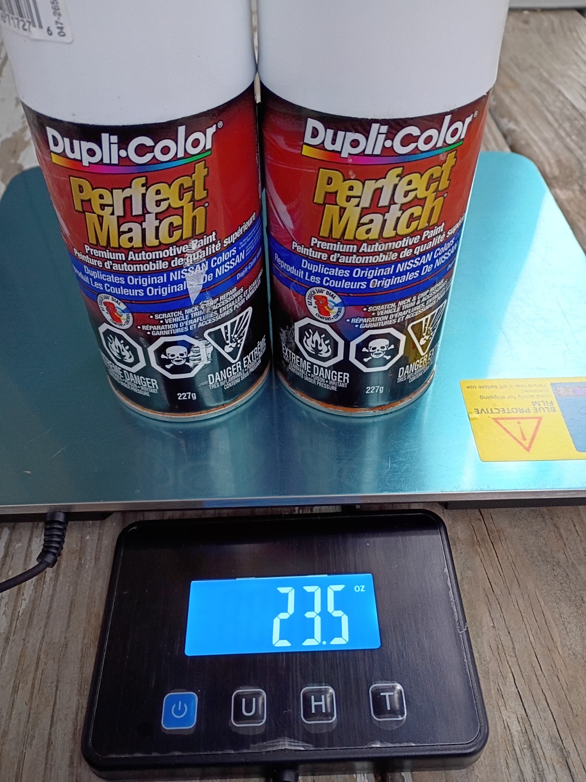 Dupli-ColorPerfectMatch8ozSuperWhiteProfesionalAutomotiveSprayPaintSet Lot2