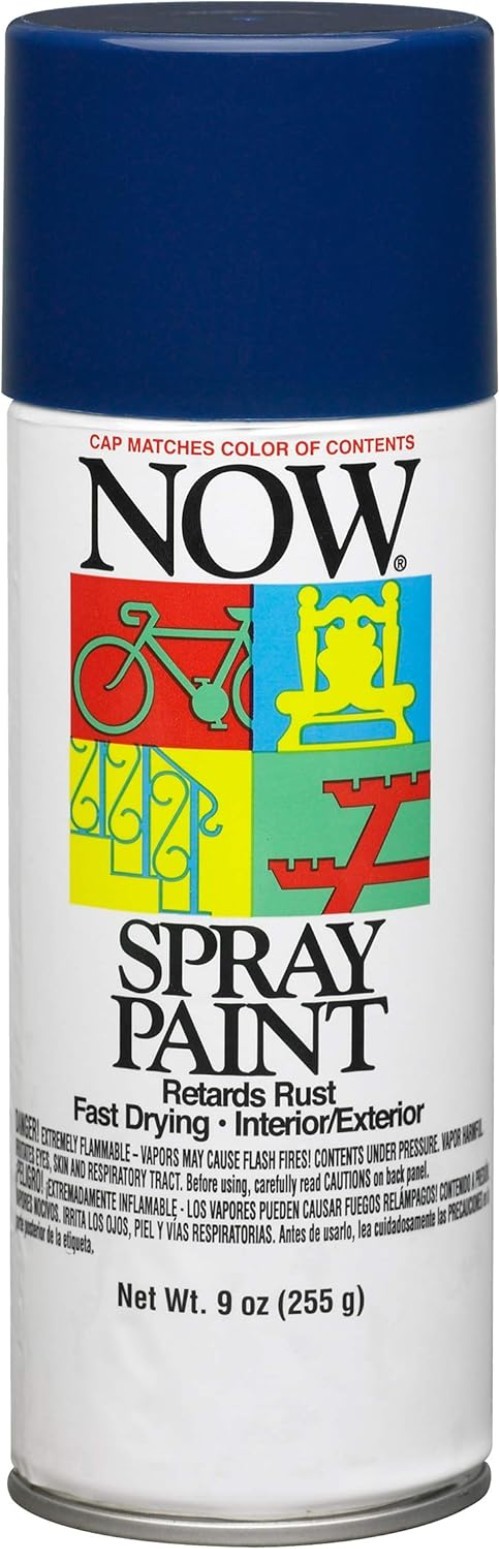 Durable Royal Blue Paint, 9oz – Fade & Rust Resistant for Indoor & Outdoor Use