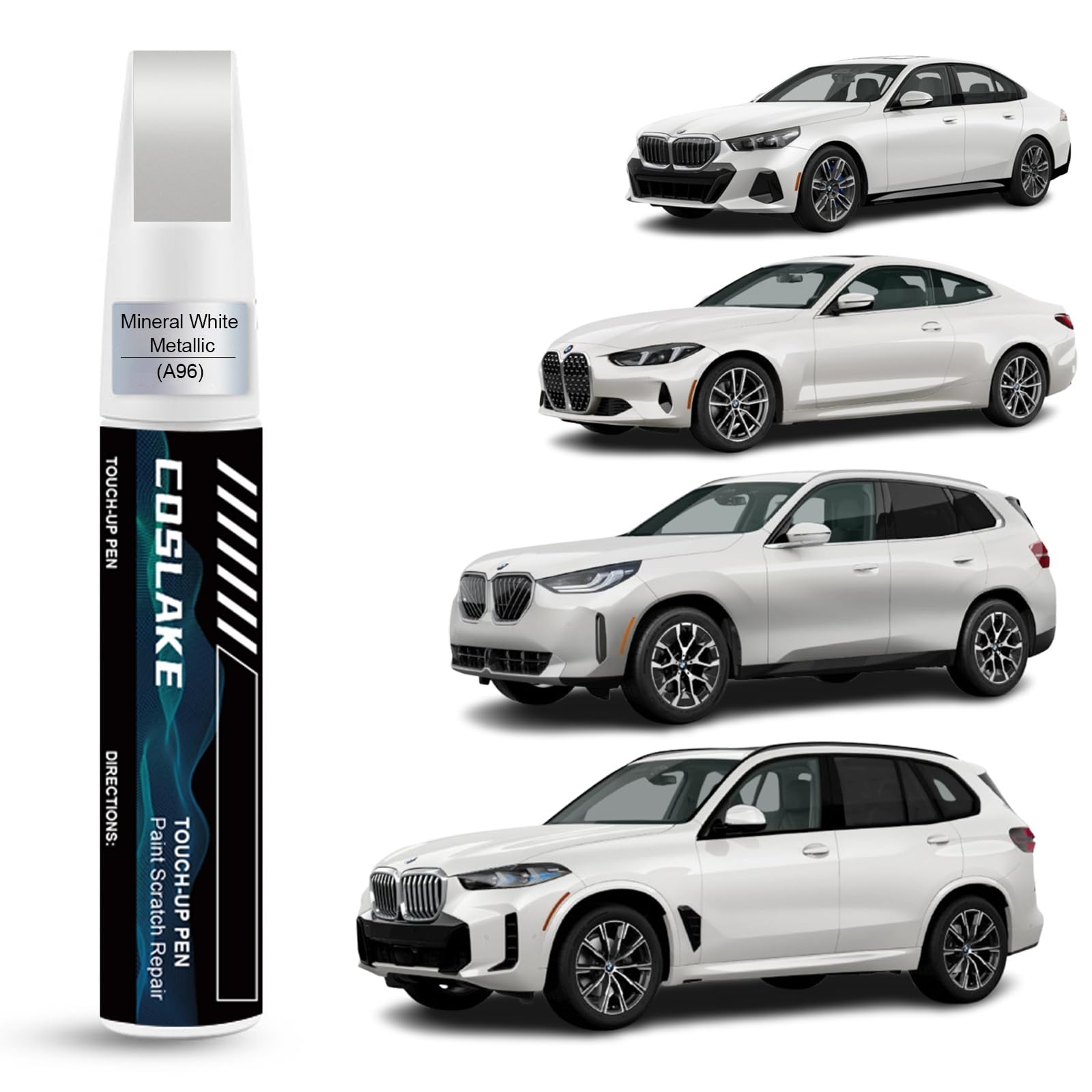 0.41 Fl Oz (Pack of 1), Mineral White Metallic(A96) for…